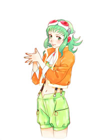「VOCALOID3 Megpoid Sweet」GUMI (C)2011 INTERNET Co., Ltd. All rights reserved. (C)ゆうきまさみ