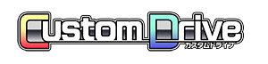 「Custom Drive」ロゴ (C)2012 VRIDGE　(C)2012 D3PUBLISHER