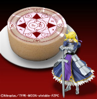 Fate/Zero 「問おう、貴方が私のマスターか」ケーキ (C)Nitroplus／TYPE-MOON・ufotable・FZPC