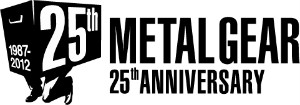 「メタルギア」シリーズ生誕25周年ロゴ (C)Konami Digital Entertainment