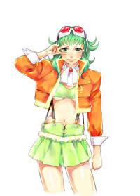 「VOCALOID3 Megpoid Adult」GUMI (C)2011 INTERNET Co., Ltd. All rights reserved. (C)ゆうきまさみ