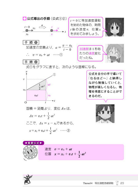 アニメ 日常 と 物理 の学習参考書がコラボ オタラボ オタク女子のアニメ ゲーム マンガニュース